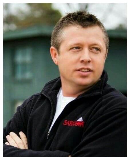 Race Horse trainer Ron Moquett